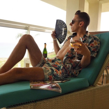 Channelling my inner Joan Collins! haha